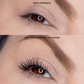 Máscara Para Cílios Big No Panda Vizzela - Preta