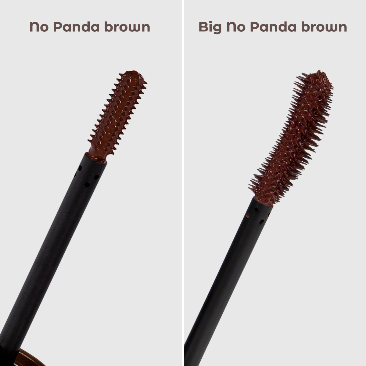 Máscara Big No Panda Brown Vizzela - Marrom