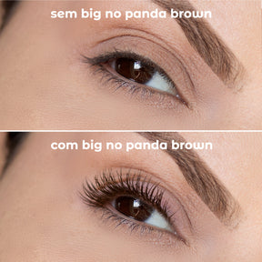 Máscara Big No Panda Brown Vizzela - Marrom