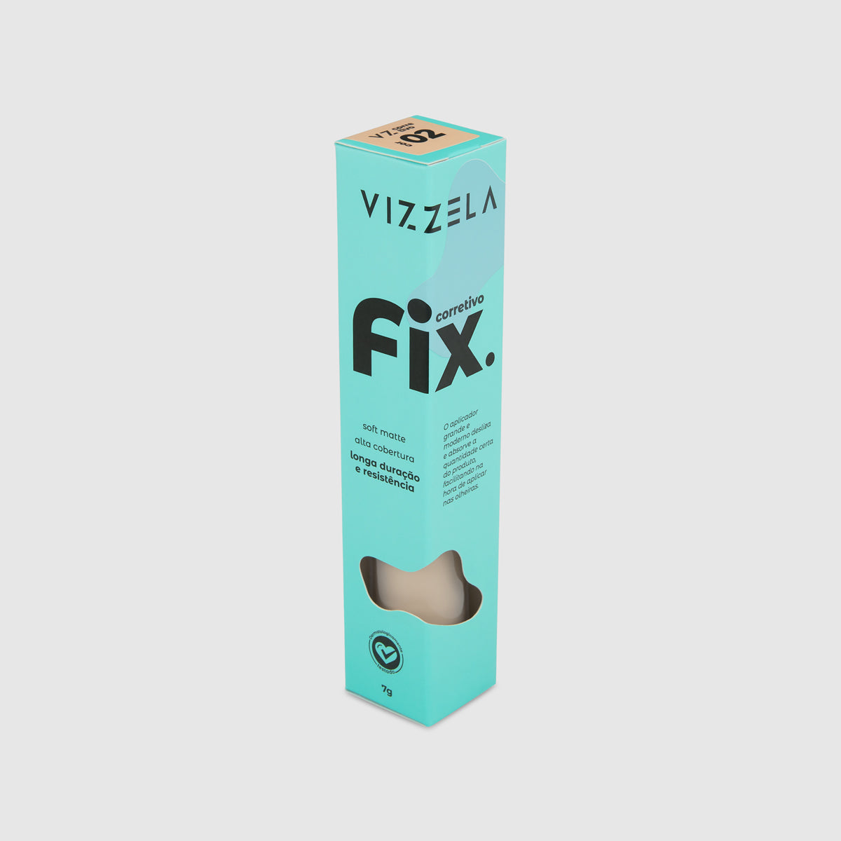 Corretivo Líquido FIX - Vizzela