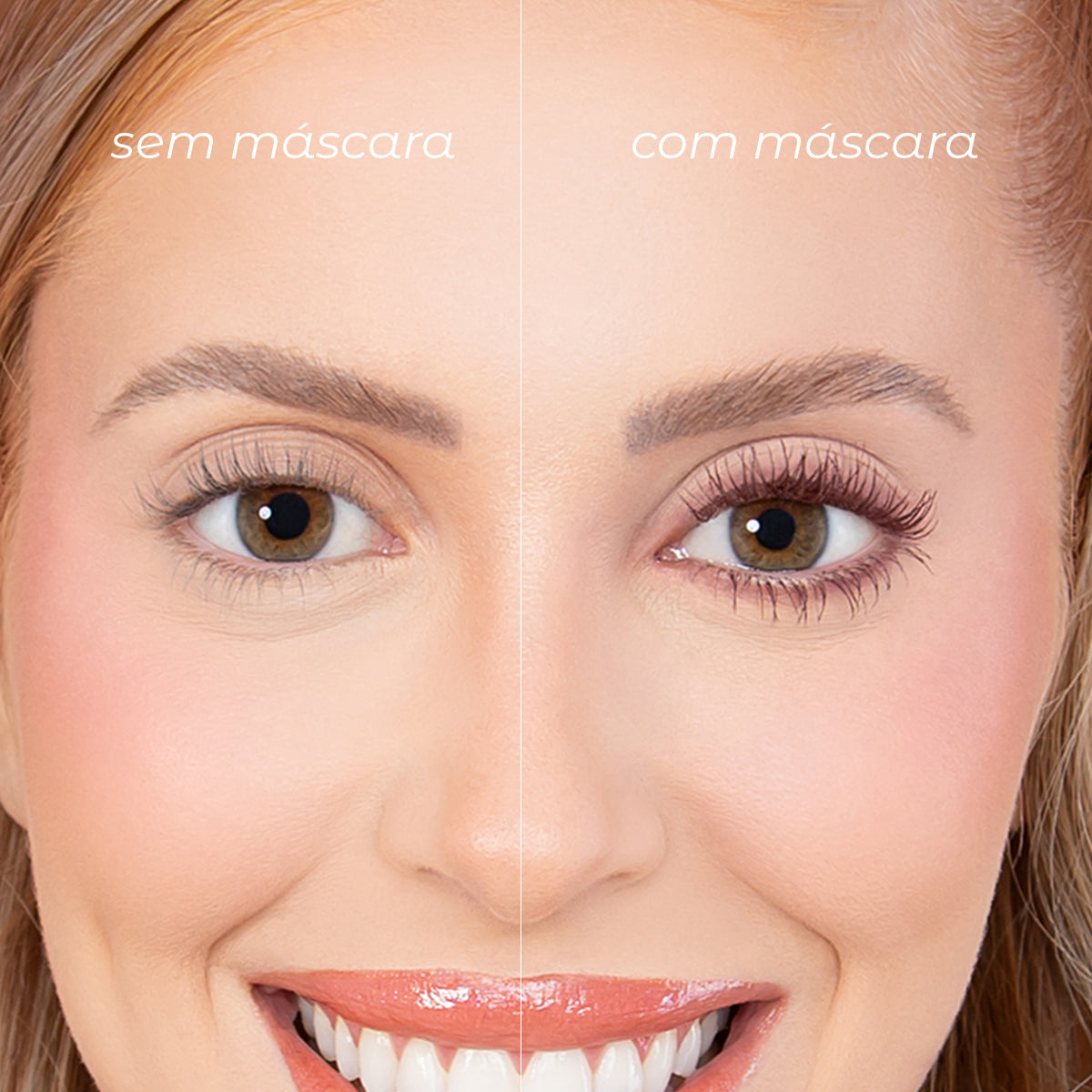 Máscara para Cílios Big No Panda Cherry - Bordô