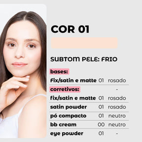 Base Líquida Matte - Vizzela