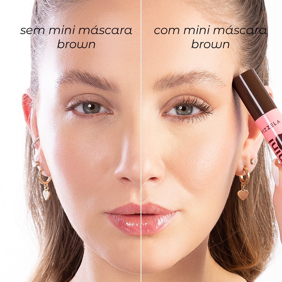 Mini Máscara Para Cílios No Panda Brown - Marrom