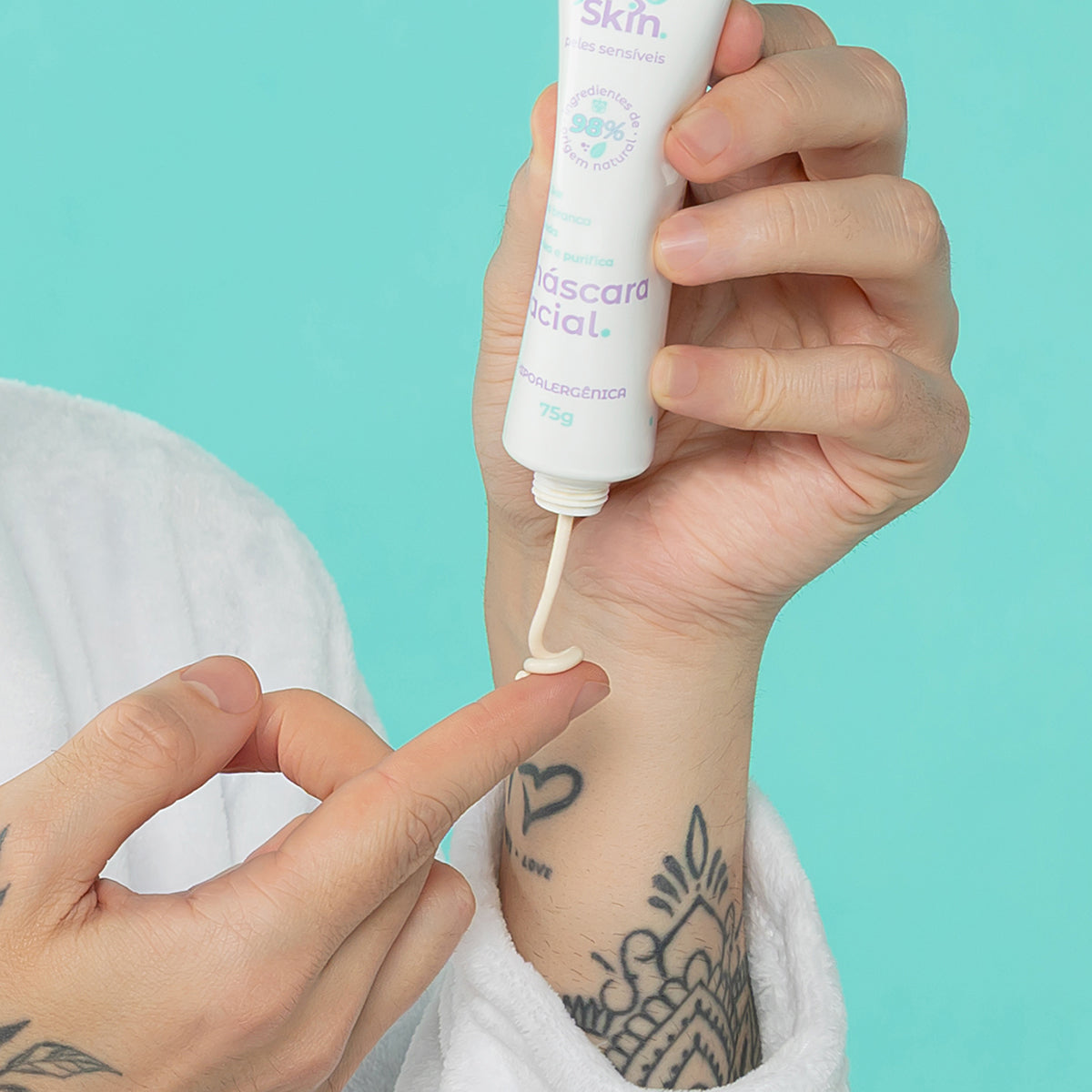 Máscara Facial Sense Skin - Peles Sensíveis