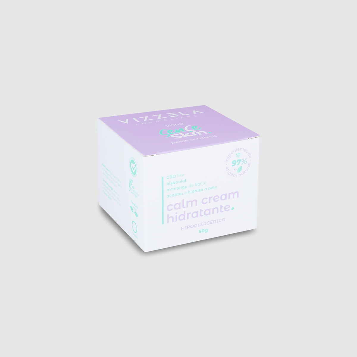 Hidratante Facial Cream Calm Sense Skin - Peles Sensíveis