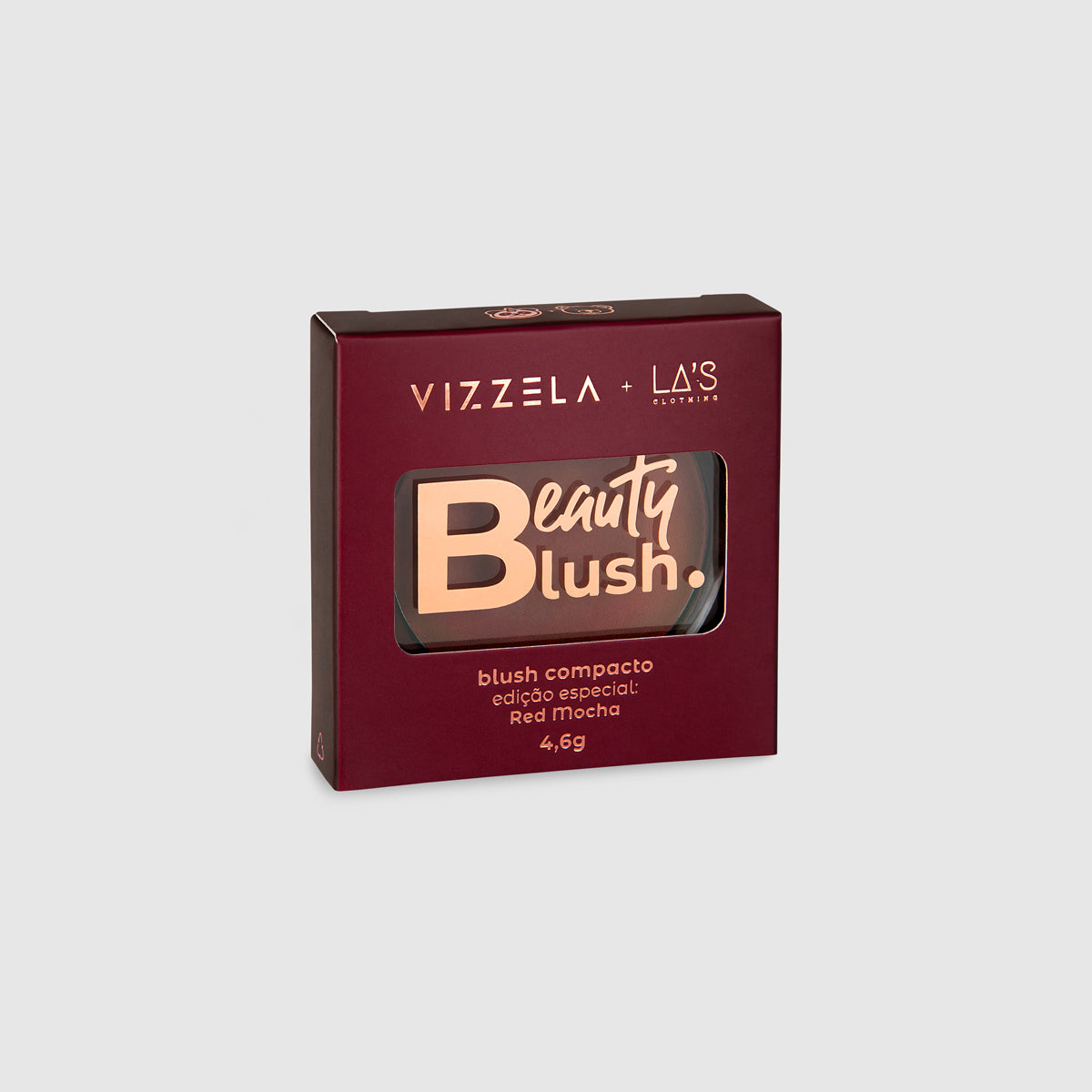 Beauty Blush Compacto Red Mocha - Vizzela + La’s