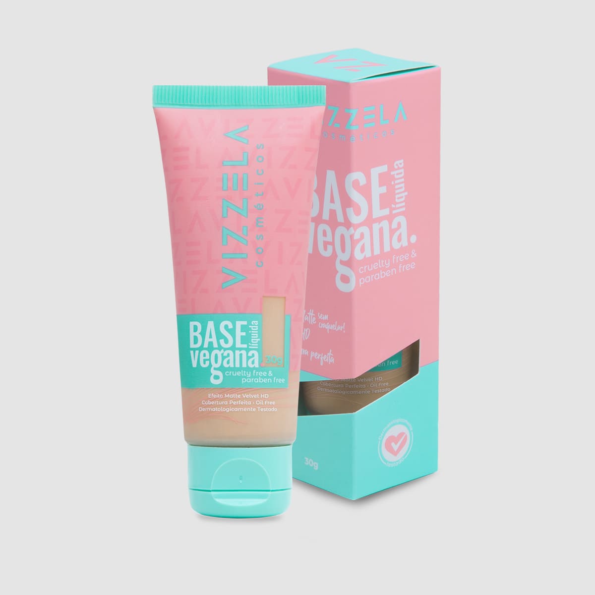 Base Líquida Matte - Vizzela