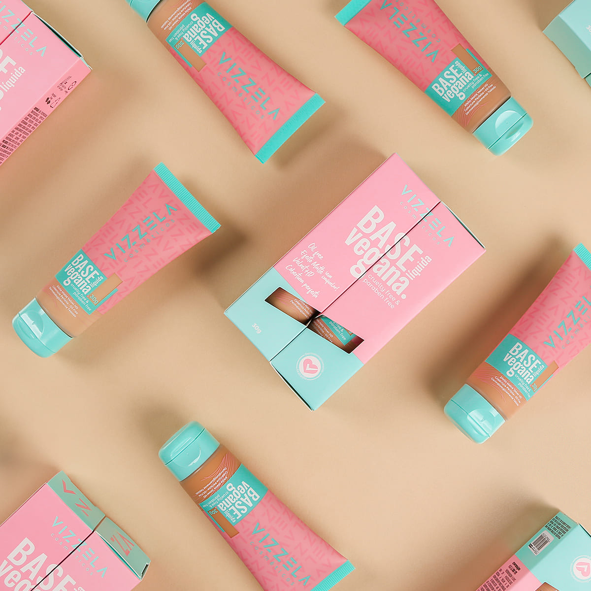Base Líquida Matte - Vizzela