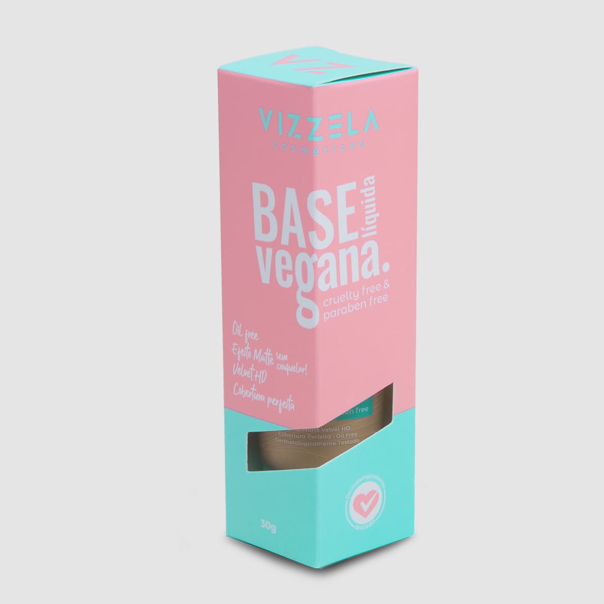 Base Líquida Matte - Vizzela