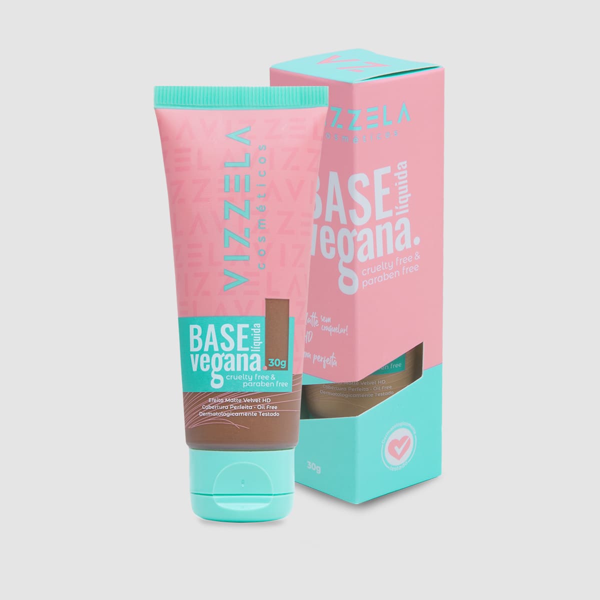 Base Líquida Matte - Vizzela