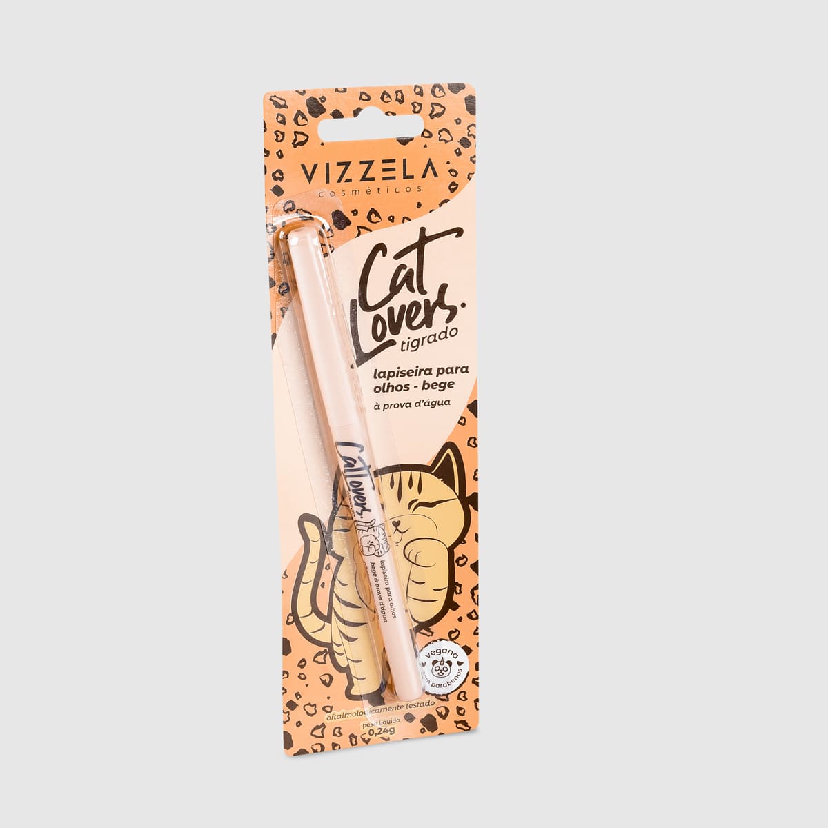 Lapiseira Para Olhos Bege – Cat Lovers – Vizzela
