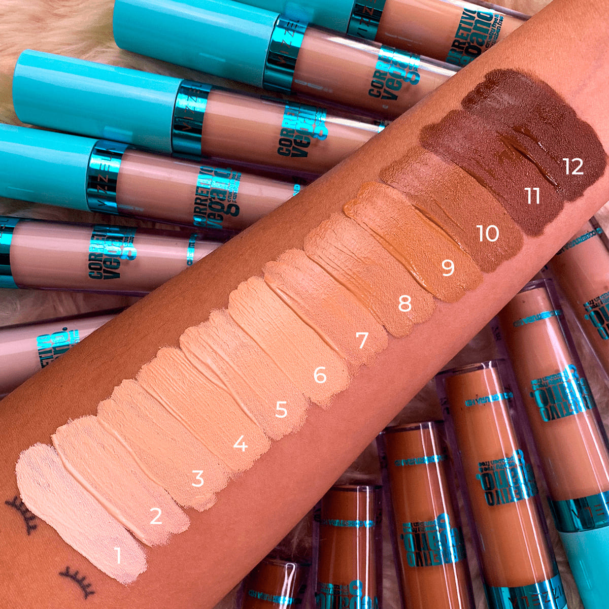 Corretivo Líquido Matte - Vizzela