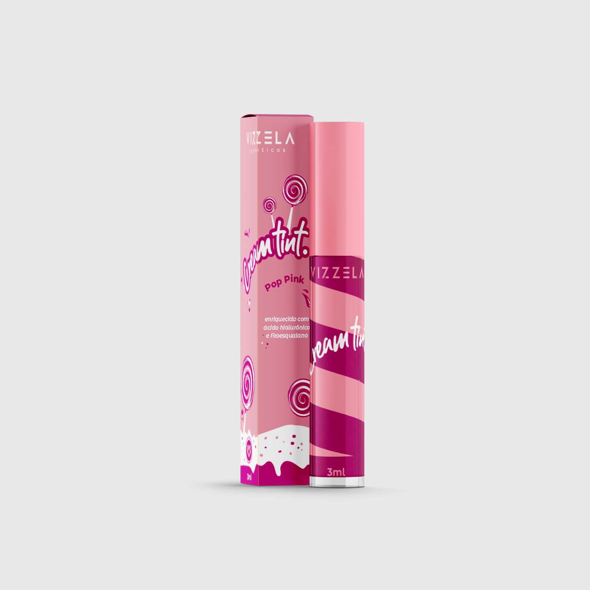 cream tint - vizzela pop pink