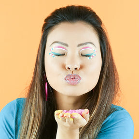 delineador líquido branco