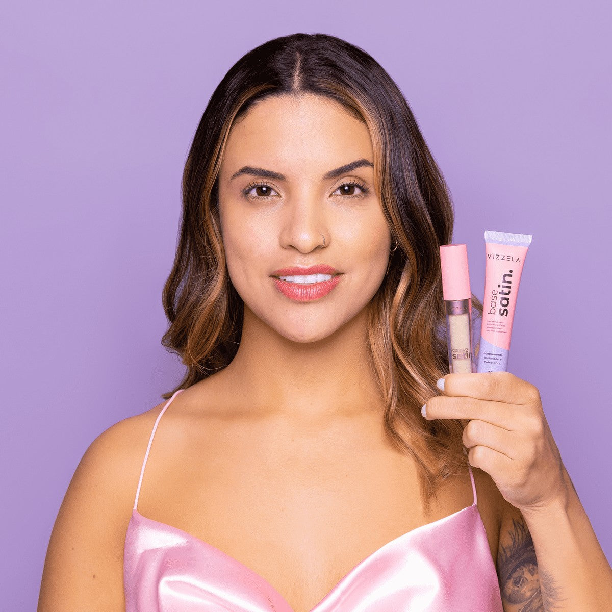 Base Líquida SATIN - Vizzela