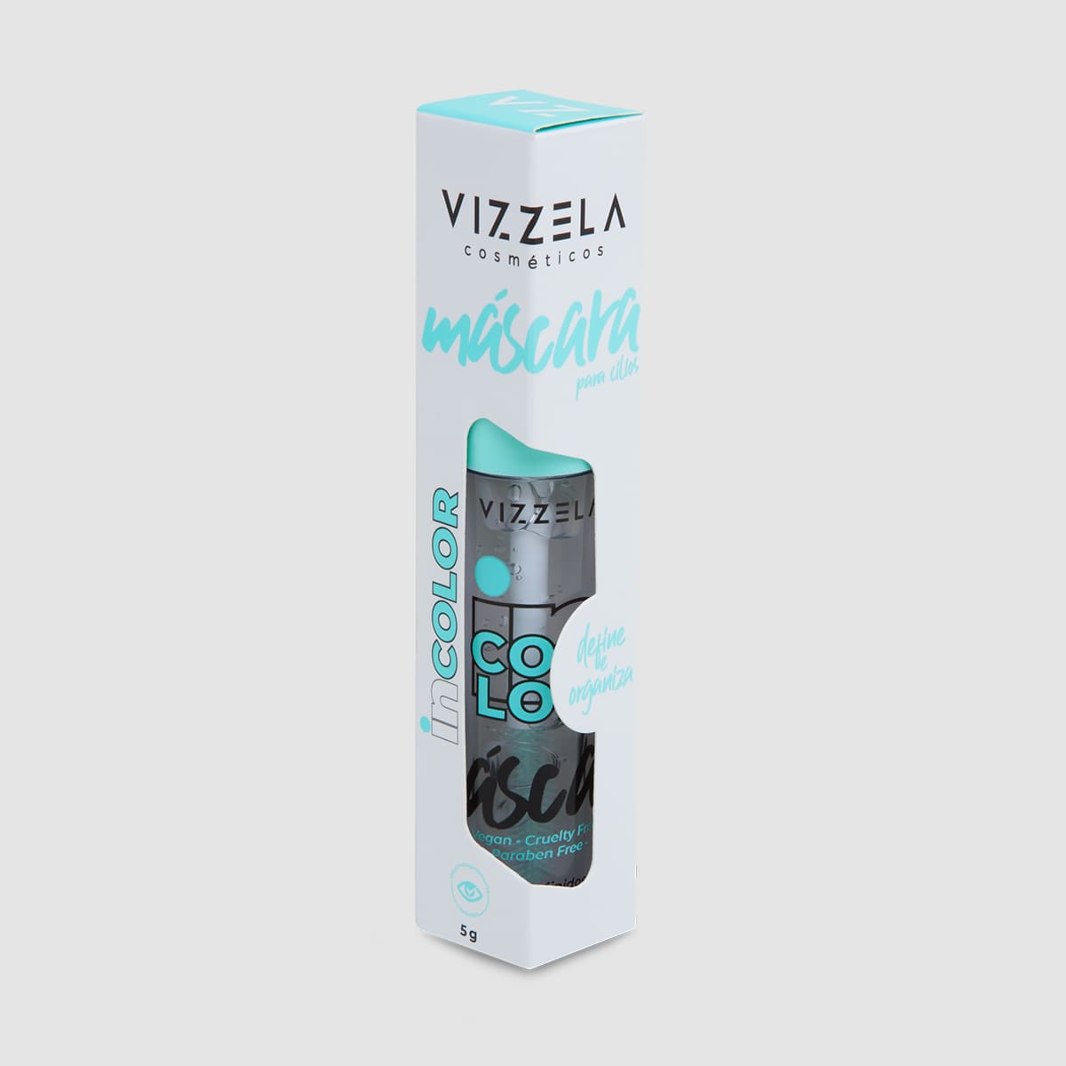 Máscara Para Cílios Incolor Vizzela